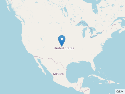 Locations where Apatomerus fossils were found.