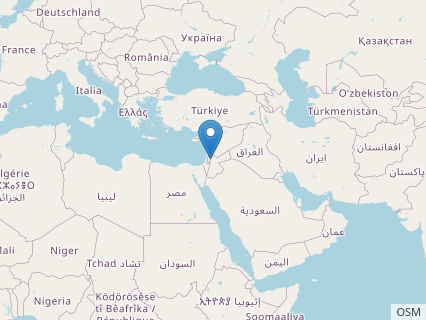 Locations where Arambourgiania fossils were found.