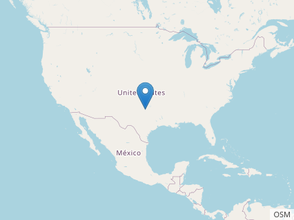 Locations where Astrophocaudia fossils were found.