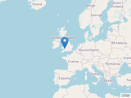 Locations where Asylosaurus fossils were found.