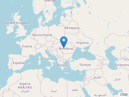 Locations where Eurazhdarcho fossils were found.