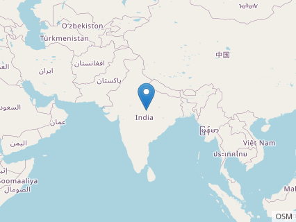 Locations where Ornithomimoides fossils were found.