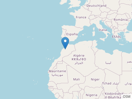 Locations where Phosphatodraco fossils were found.