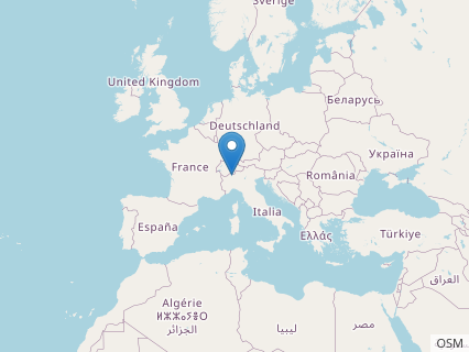 Locations where Saltriovenator fossils were found.