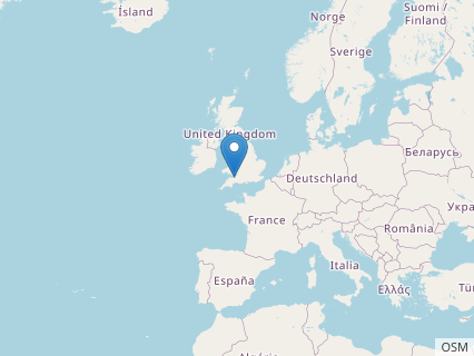 Locations where Stratesaurus fossils were found.