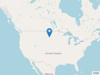 Locations where Thespesius fossils were found.